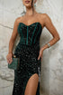 VESTIDO CORPETE TOMARA QUE CAIA PAETE DI VESTIDO DE FESTA PETRA FINA